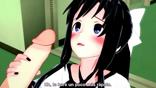 Gadis sekolah yang hot banget ngentot semua sperma pacarnya dan nggak berhenti sampai dia puas - hentai +18