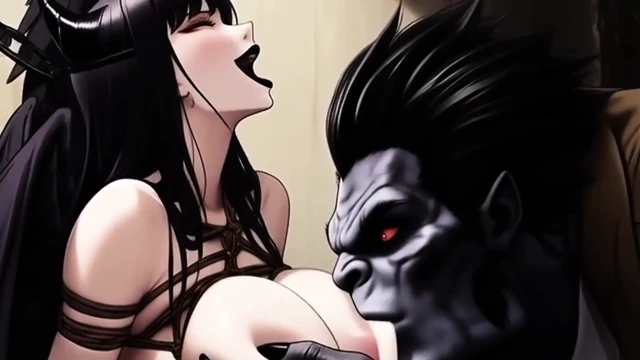 Big Natural Magical Milky Tits Get Sucked By Monsters