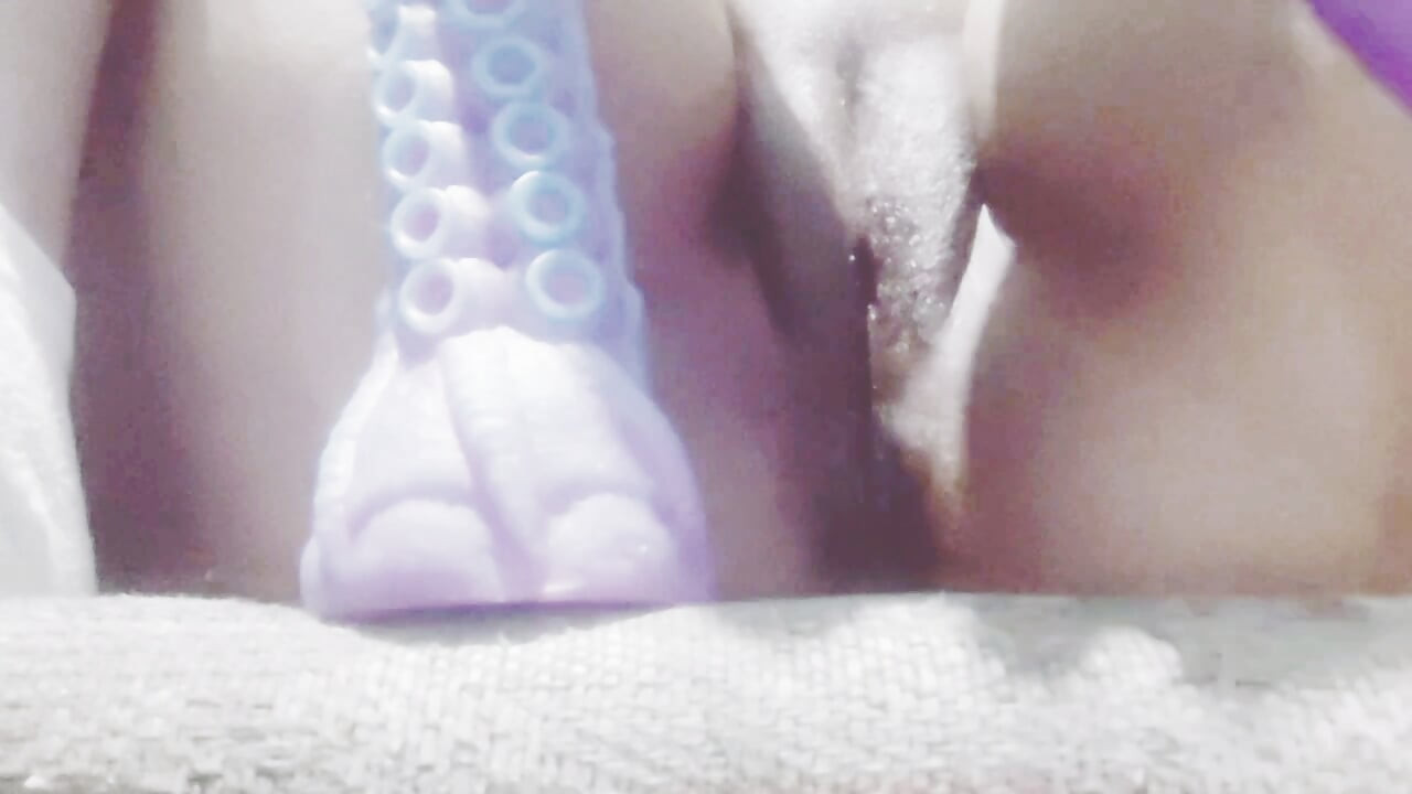 Hot MILF with 50cm dildo Part 1