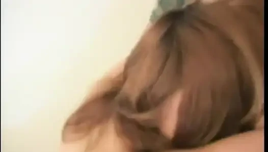 Cewek cantik rambut cokelat dientot habis-habisan