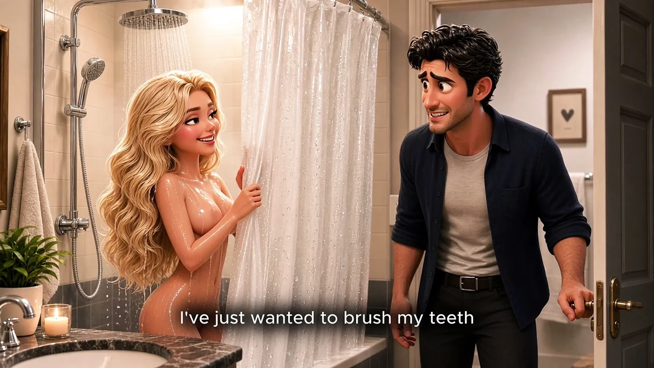 Stepdad came into the shower while I was washing