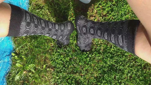Pissing on Alex Socks