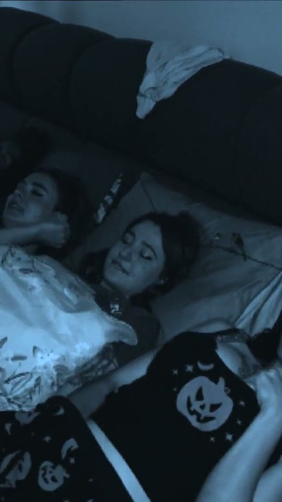 KHALAMITE co-workers touch each other secretly at night - Paranormal Activi'tities Halloween 1/4 | Clip 2