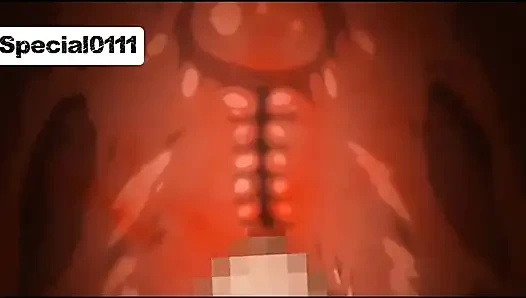 Возбужденное аниме и ее бойфренд