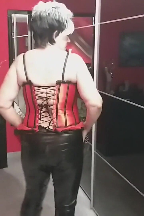 Lusty Granny Sucks on a Big Cock