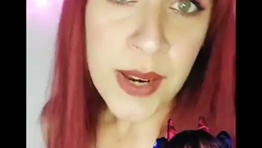 Shyyfxx gedemütigt diesen kurzen schwanz auf seine Bitte! WICHsanleitung, domina