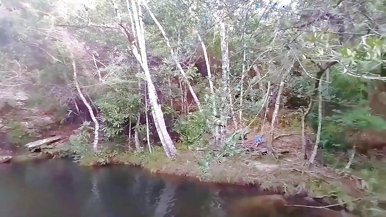 I Went to the Waterfall and Showed off Before Someone Came and Caught Me.