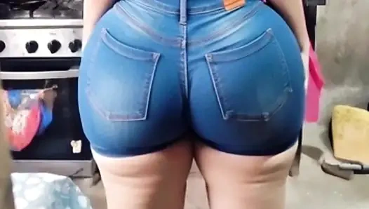 Neighbor with huge ass