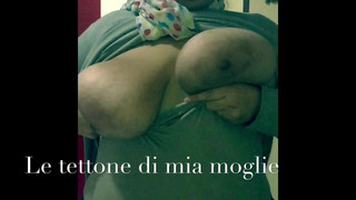 Mia moglie agita le tettone