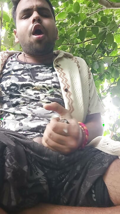 Alone in forest area so I decided to watch hot and sexy videos