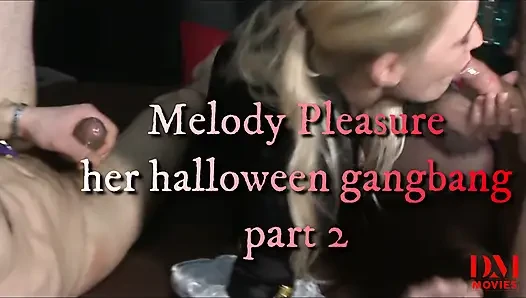 Melody pleasure Halloween bang part 2