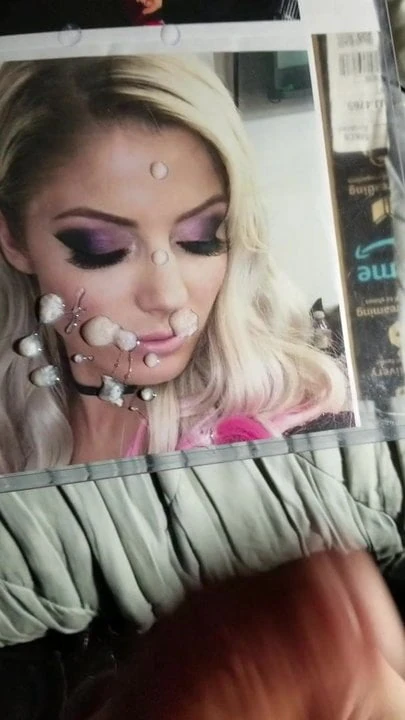 WWE Alexa Bliss Cum Tribute 36