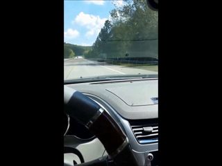Jacking while driving, jacking and fucking in sex playroom