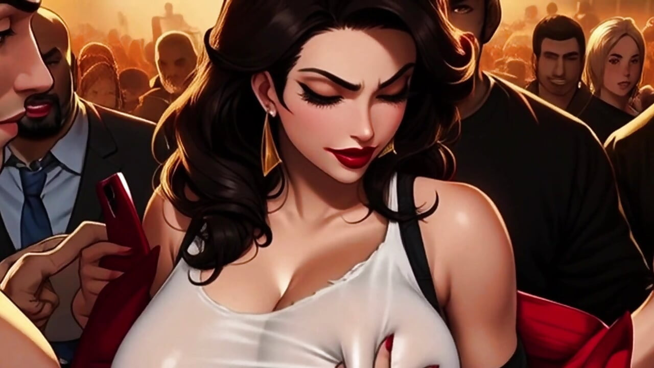 Pantat bahenol tante seksi ini dientot habis-habisan di mosh pit