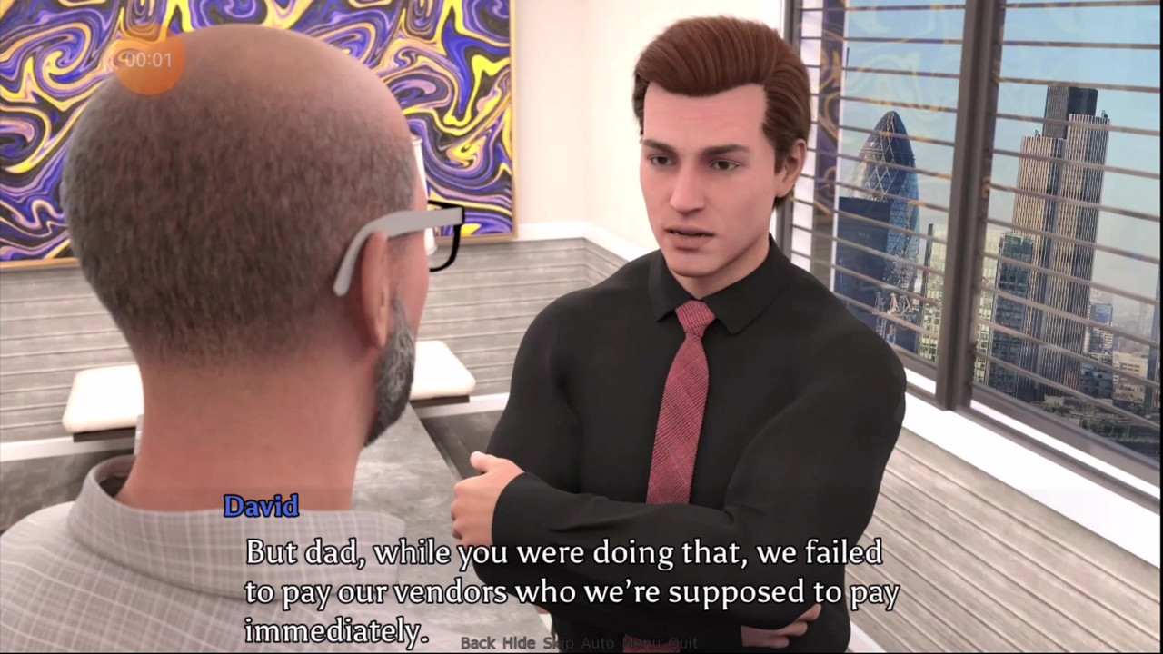 完美的婚姻 #7 - hank 抓住了 anne 的屁股