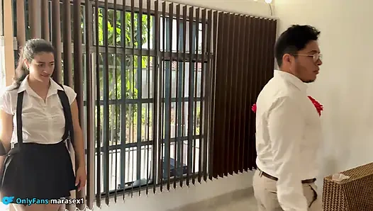 HOT LATINA SURPRISES FUCKED AND LEAVES SPEECHLESS