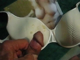 Wanking my Girls Bra