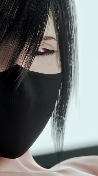 Yuffie Final Fantasy 7 Solo Wet Pussy Play Fingering & Moaning 3D Animation
