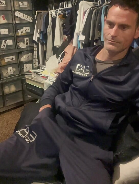 Mike masturbating again