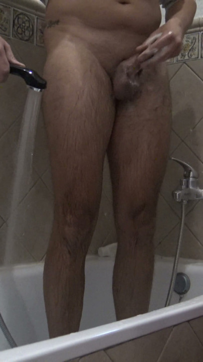 stepmother tells stepson to wash his dirty cock in front of her | Clip 1