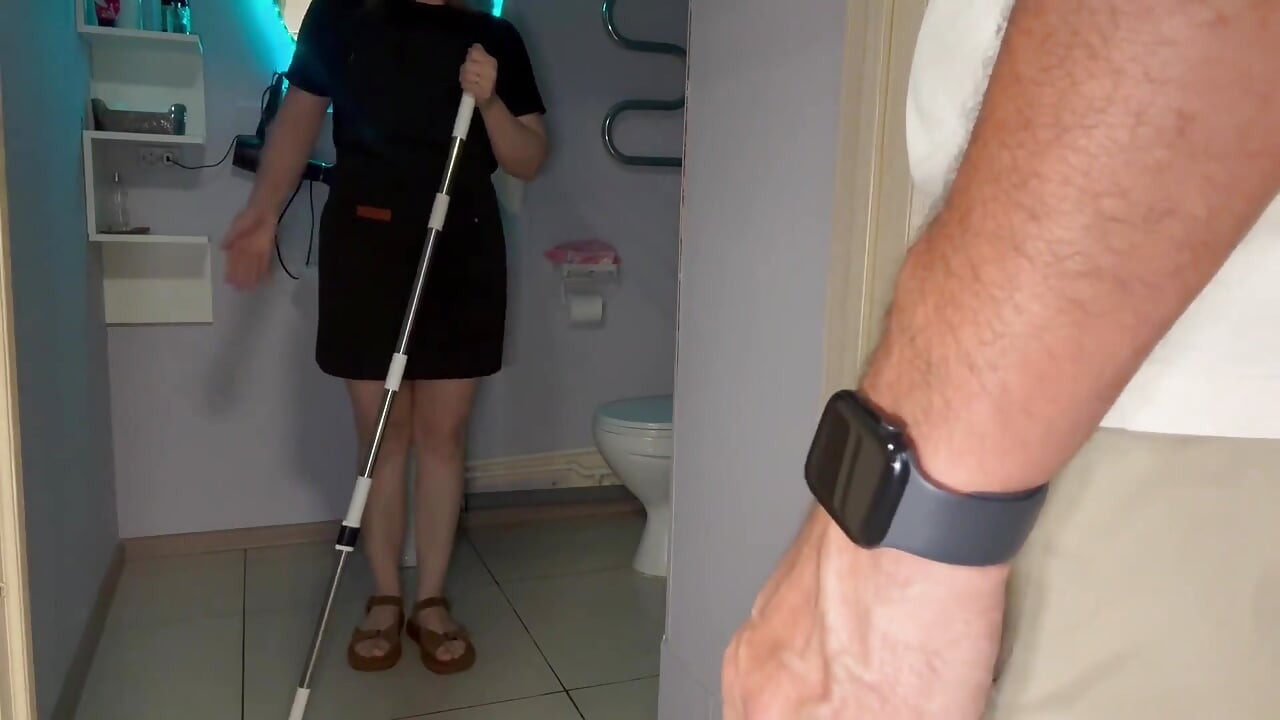 Maid Don't Break Down, Seduced... so Give Yourself to the Master of the Dick