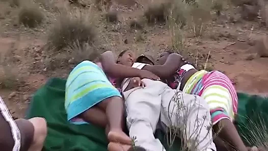 african outdoor groupsex orgy