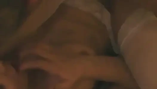 Hairy Young Babe Gets Fingered and Fucked