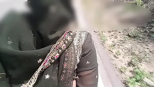 Bike Ride Boobs showing in public road and risk big natural boobs