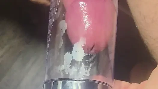 Vakum pompamla büyük yarak