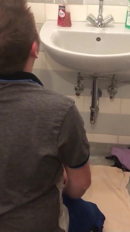 German Redhead Teen lets Plumber Fuck her to Pay the Bill | Clip 1