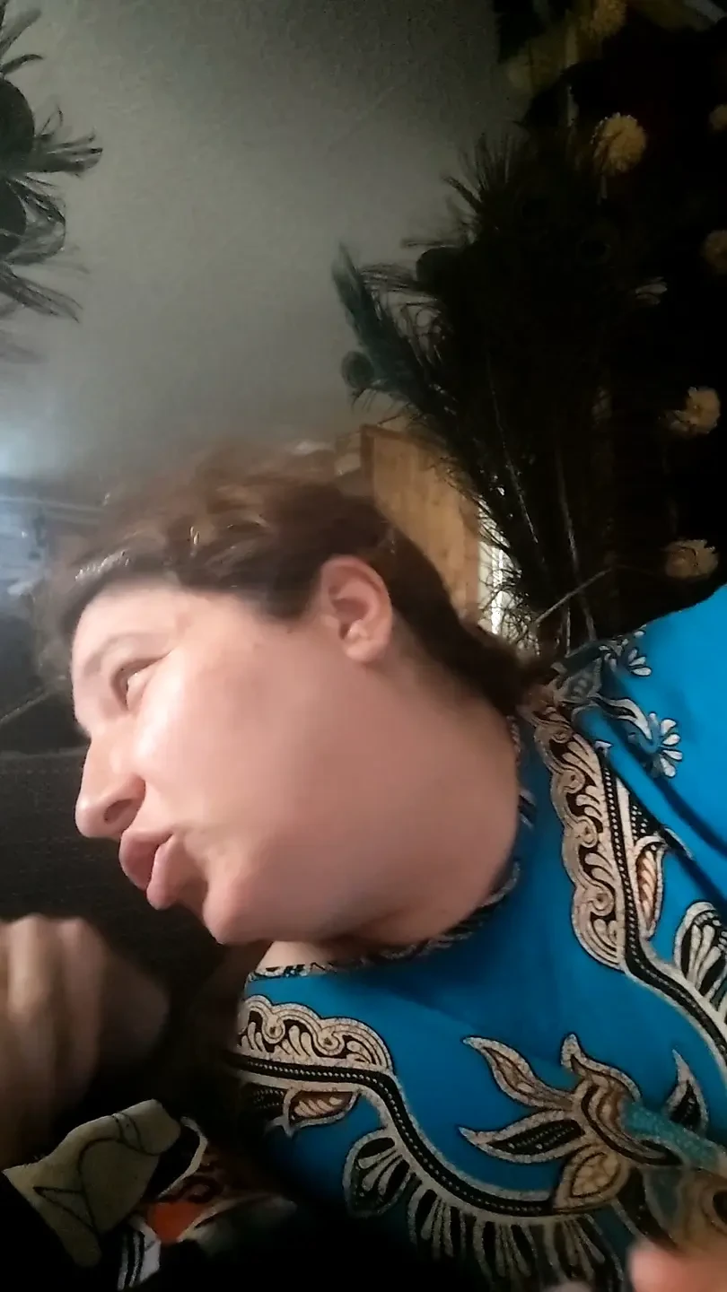 Wife suck my young dick