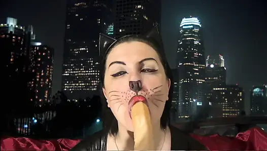 Kitty milking your cock
