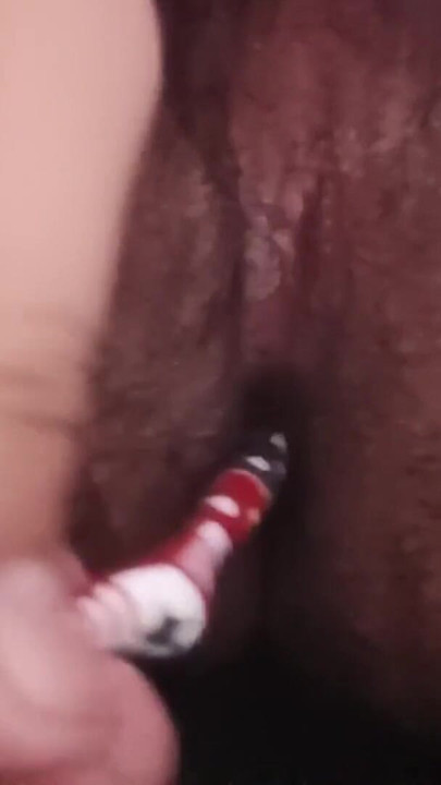 Asian boy dirty himself by inserting things in his ass and masturbate dick | Clip 1