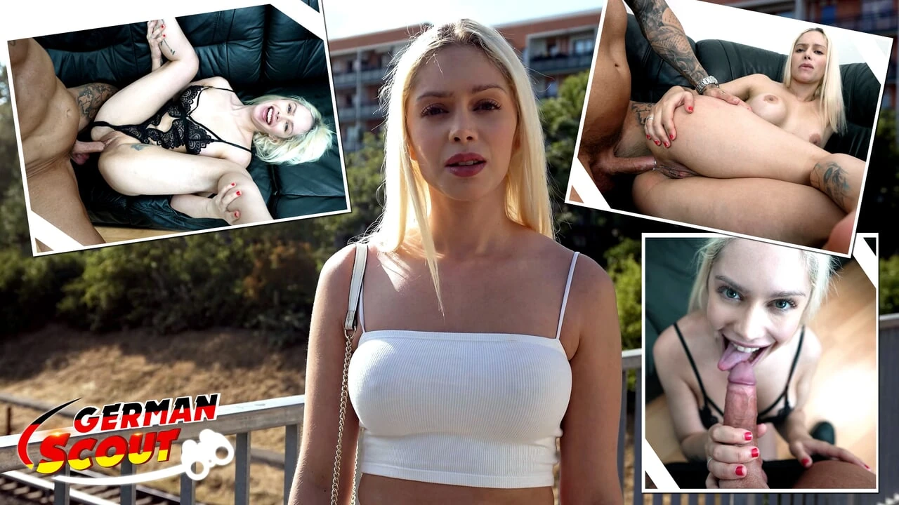 GERMAN SCOUT - hard anal casting sexo para russa menina Aura Sin com bunda redonda por agente do pau grande
