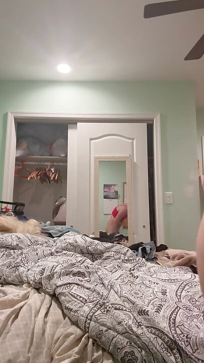 Sissy changing outfits