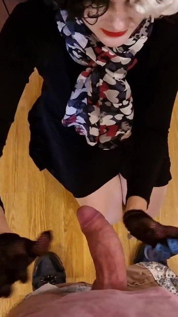 Memorable moment from "Cruella will measure and suck your dick. She is obsessed with you"