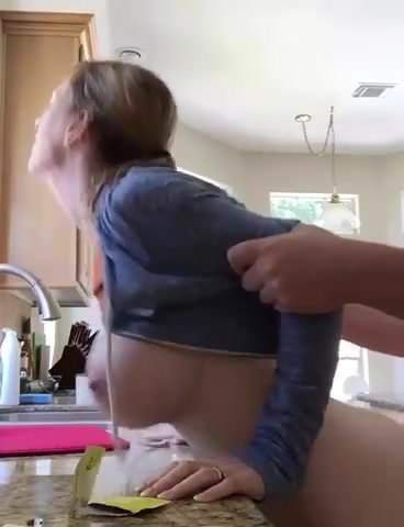 Doggy in the kitchen