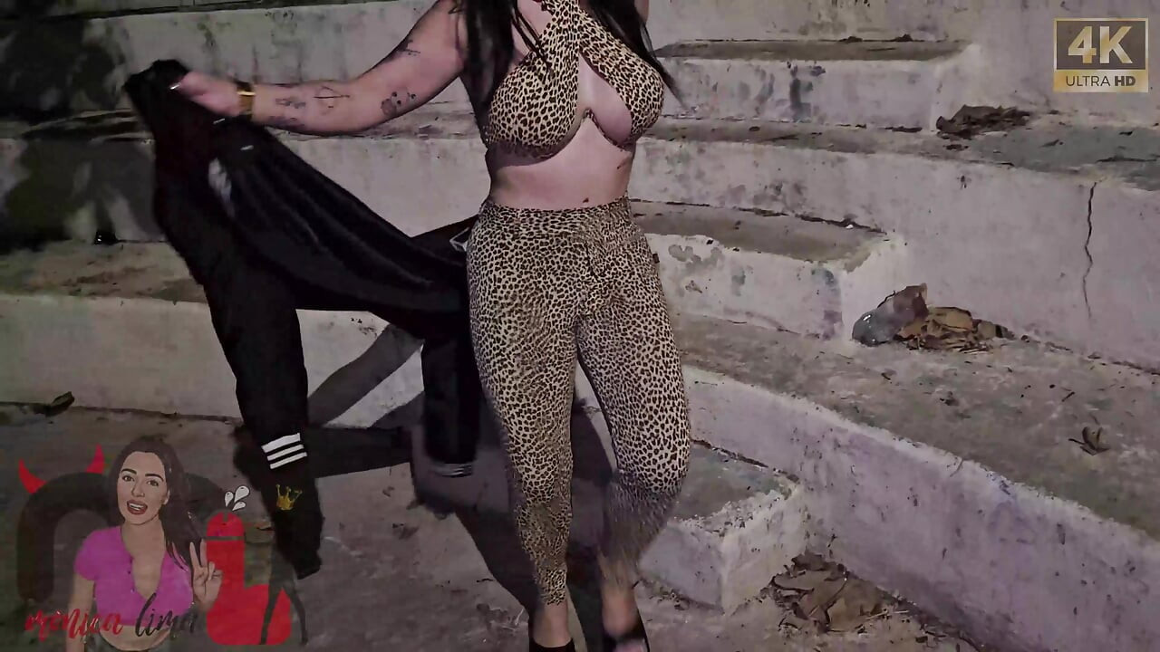 Having sex with a stranger with a huge penis in a public square.