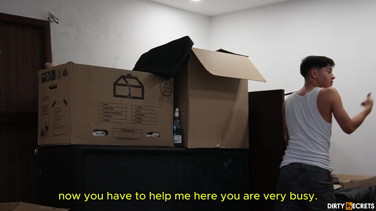 Lil timy和leo wild帮我搬家，最后我们玩了一次的热辣3P