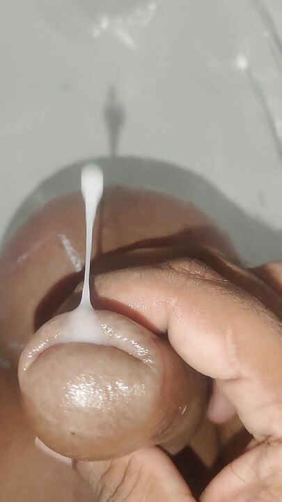 mastrubating my big cock
