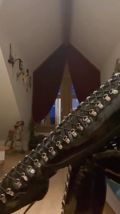 Pvc Giaro Laced Boots