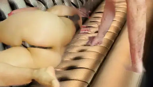 ADAMANDEVE VE LUPO ILE ATEŞLI TEKERLEKLER ÜZERINDE ATEŞLI SEKS