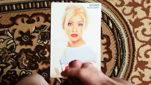 Christina Aguilera, hommage au sperme