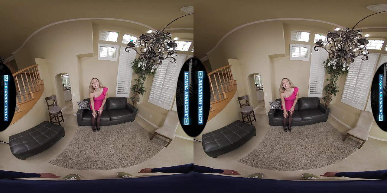 LETHAL HARDCORE VR - elastyczne paski MILF dla Ciebie przed rozprzestrzenianiem się szeroko dla penisa