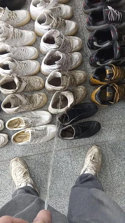 Piss on my Sneaks