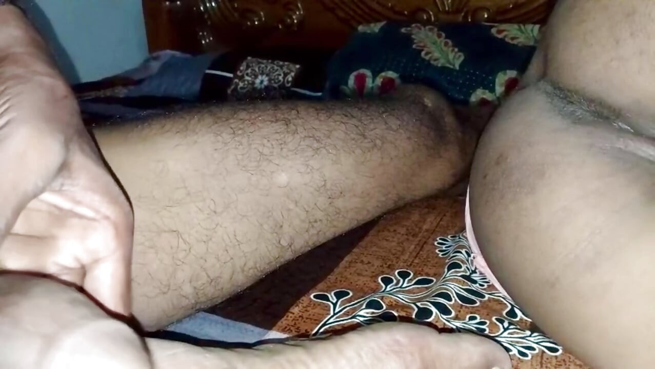 Bcom teacher having affair with her student. Teacher taking of bra and panties for student Couple enjoying sex in the bed