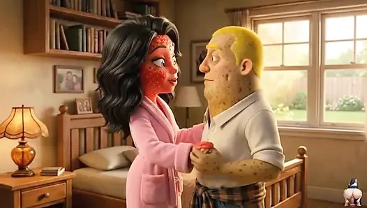 Episode 1 - Cute Strawberry Girl and Potato Man Sharing Sensual Moments AI Hentai