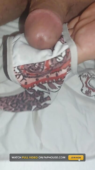 I Ejaculate Into the Panties My Wife Is Going to Wear While She Is in the Bathroom.