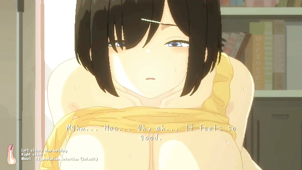 Hentai oyunu - kış sıcağında büyük memeli bebek - yoğun seks ve sakso