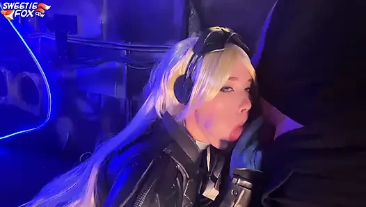 Nova sange asal starcraft lagi asik nyepong kontol sampai telan sperma